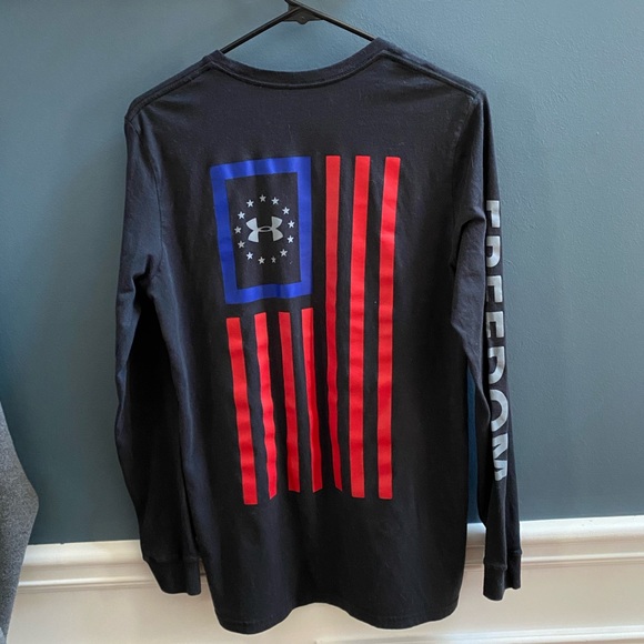Under Armour Tops - UA Freedom Flag Long Sleeve